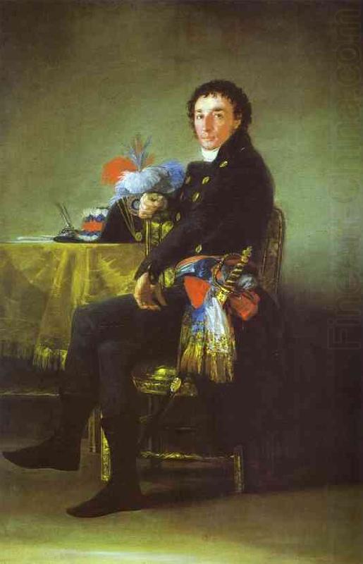 Ferdinand Guillemardet French Ambassador in Spain., Francisco Jose de Goya